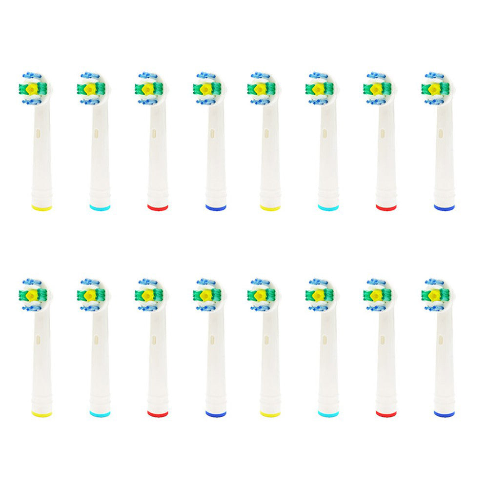 16pcs Replacement Brush Heads Electric Toothbrush Heads Compatible with Oral B -Style 2