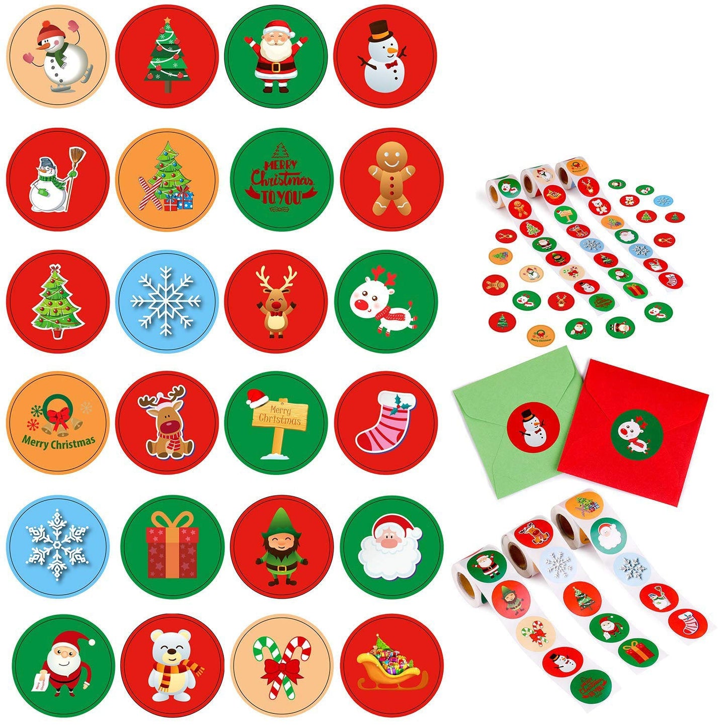500PCS Christmas Gift Tags