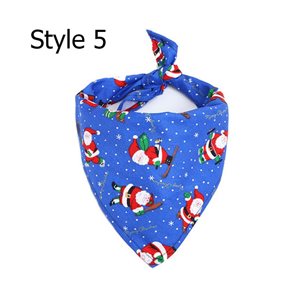 2 X Christmas Xmas Pet Bandana Style 1 Style 5