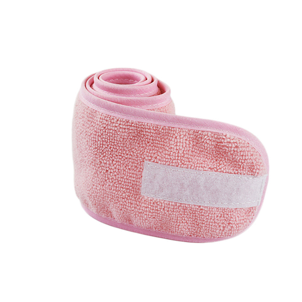 4 Pieces Wrap Head Terry Cloth Headbands Makeup Headbands