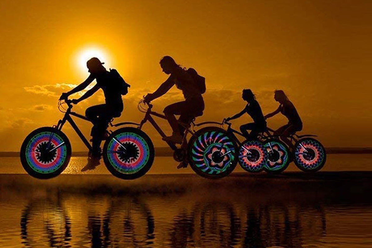 32-LED Bike Wheel Spoke Lights Tyre Bright LED Flash