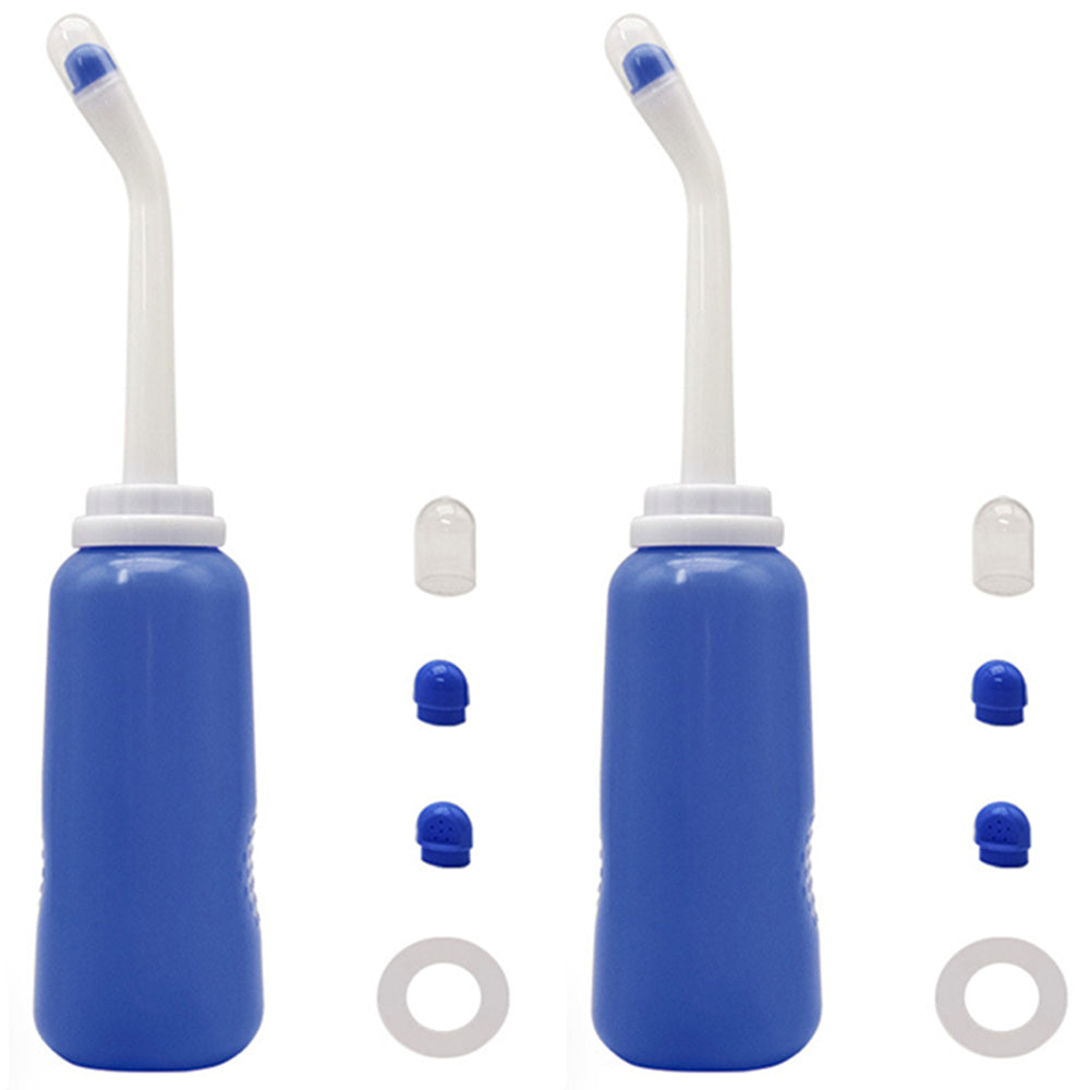 2X Peri Bottle Personal Handheld Bidet Water Sprayer Postpartum Perineal Care