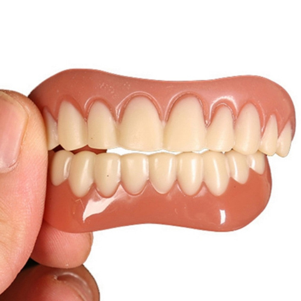 2 Pairs of Smile Fake Teeth Veneer