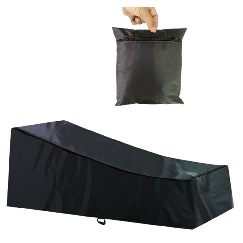 2pcs Sun Lounge Cover Water Resistant Outdoor Sunbed Chair Covers Garden Patio Furniture Covers -L