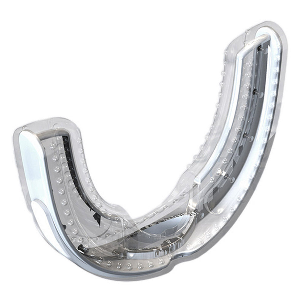 2Pcs Multifunctional Mouth Guard for Teeth Grinding Braces Black and White
