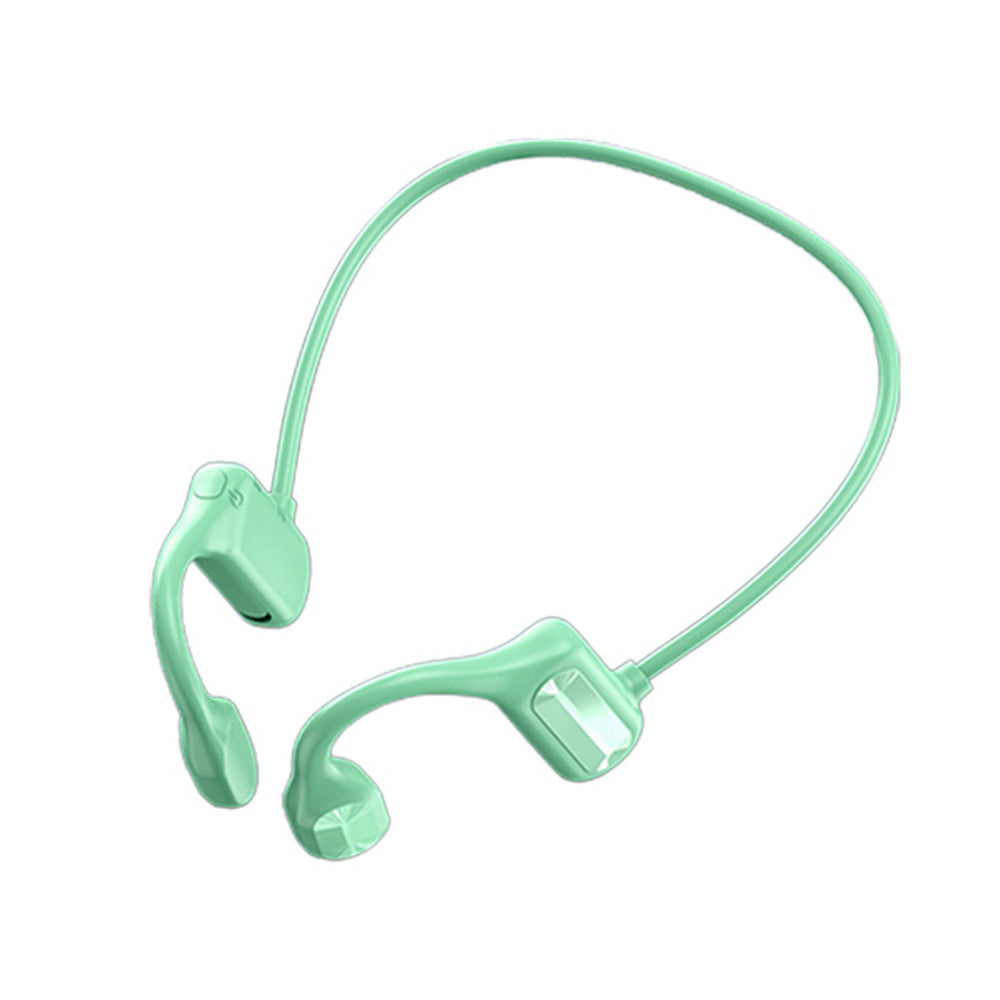 Bone Conduction Headphones 2pcs Bone Conduction Bluetooth Earphones -Blue and Green
