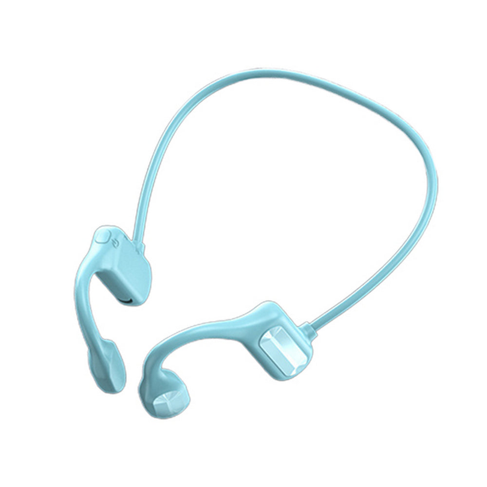 Bone Conduction Headphones 2pcs Bone Conduction Bluetooth Earphones -Blue and Green