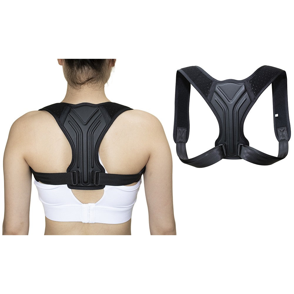 2pcs Posture Corrector for Women and Men Adjustable Upper Back Brace Breathable Back Support Straightener