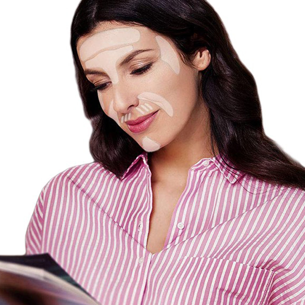 16-Piece Reusable Silicone Face Anti-Wrinkle Pads