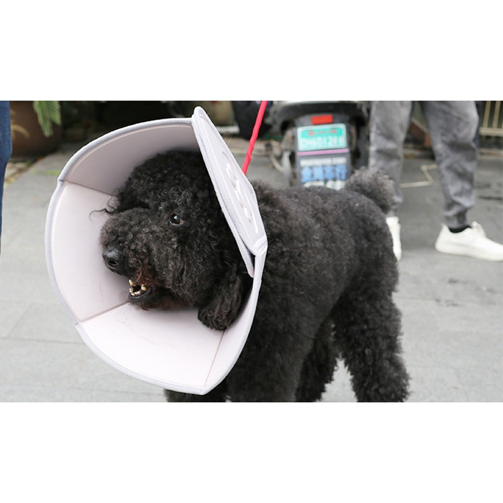 2pcs Pet Recovery Collar Cone Adjustable Soft Cone for Dogs Cats -2XL