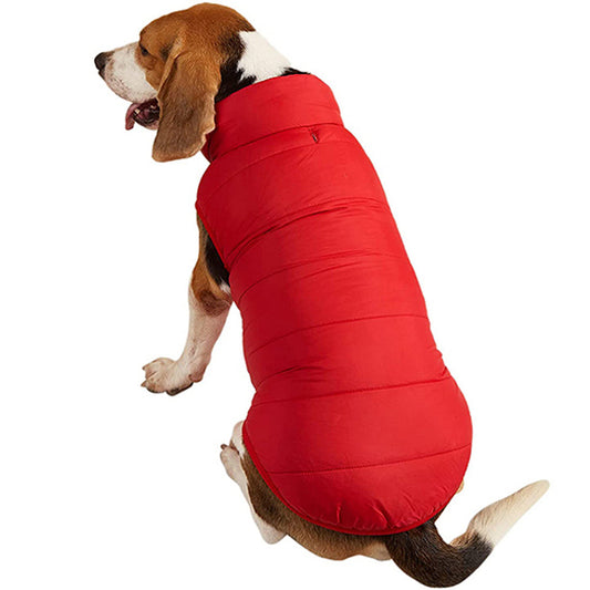 Pet Winter Clothes Dog Jacket Pet Winter Coat Red S