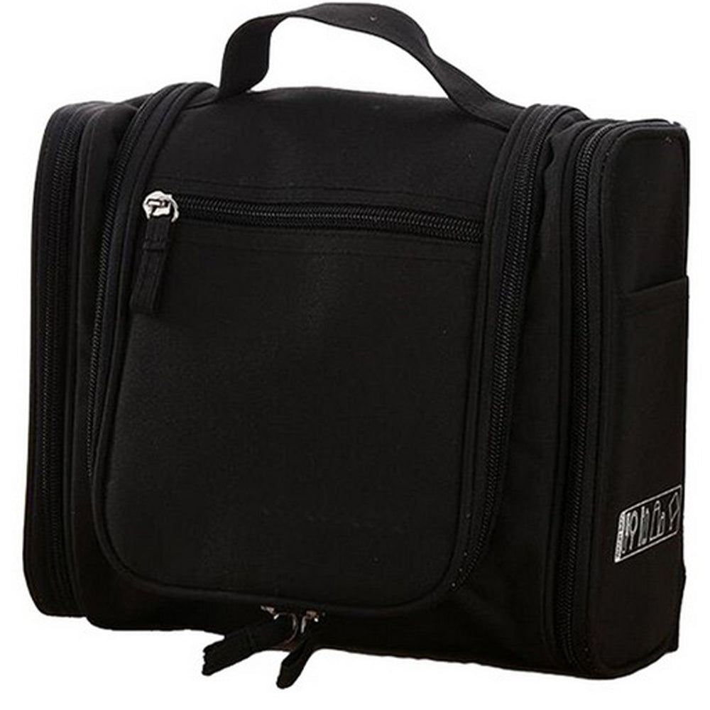 Travel Waterproof Wash Bag Toiletry Bag Travel Organizer -Black