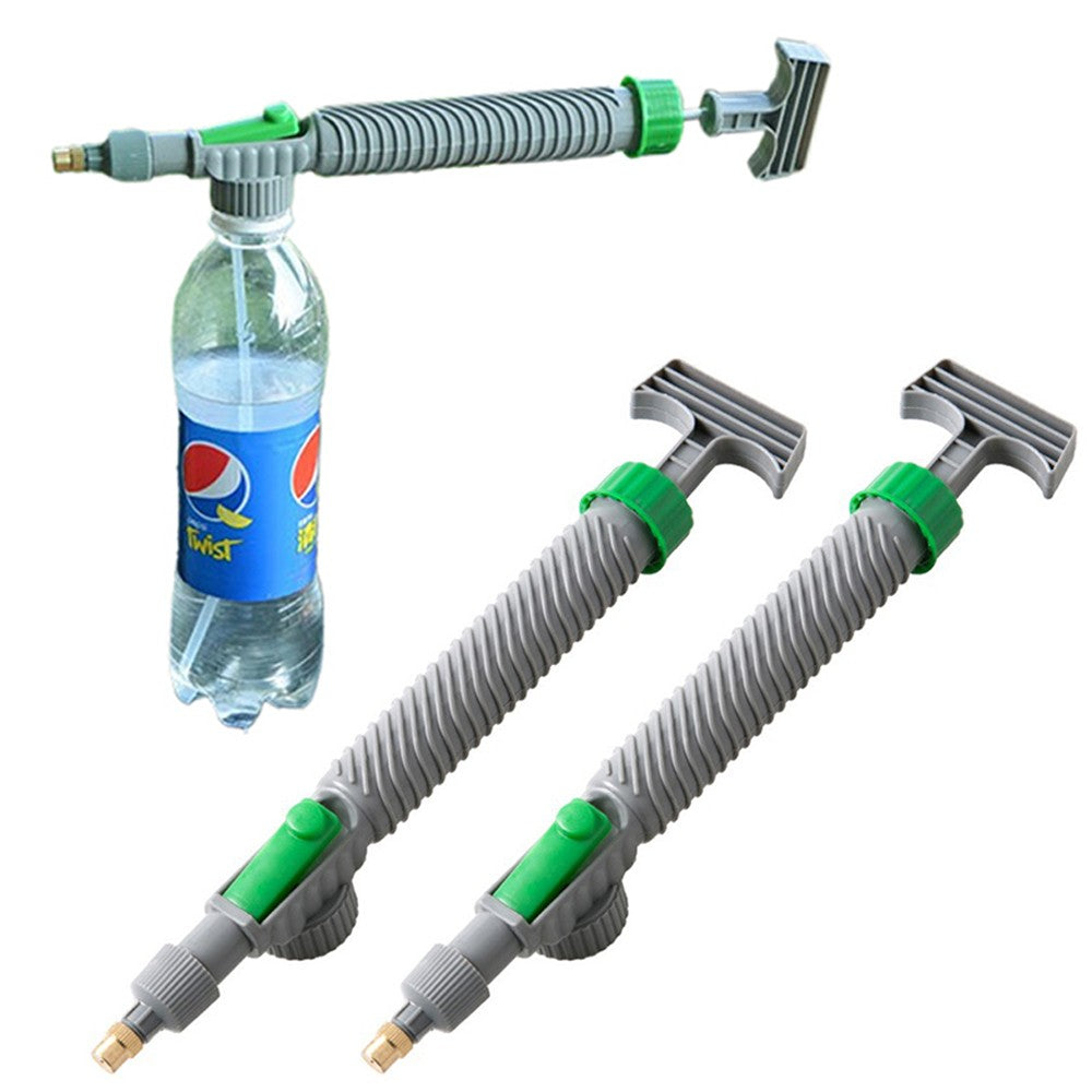 2Pcs High Pressure Air Pump Sprayer Adjustable Spray Bottle Nozzle Garden Irrigation Watering Tool
