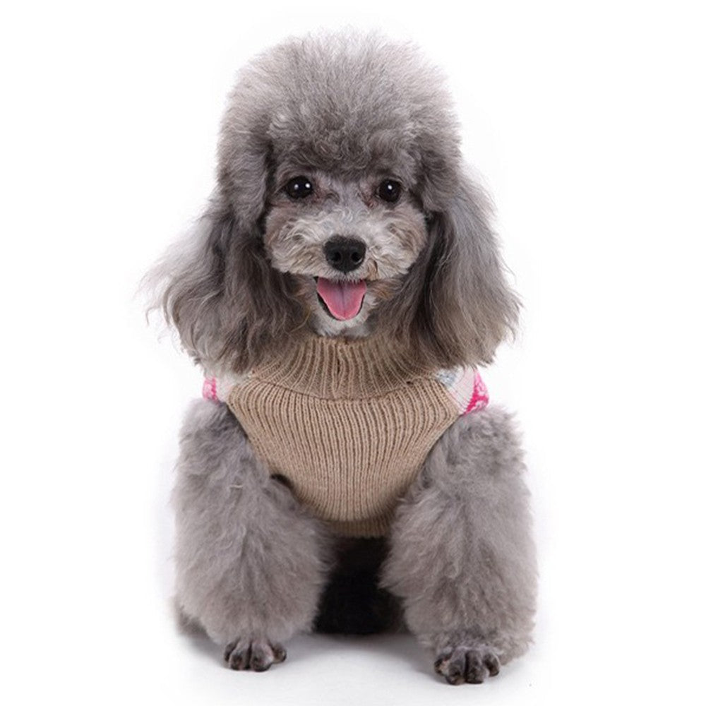 2 X Pet Knitted Sweater Blue and Pink XL Size