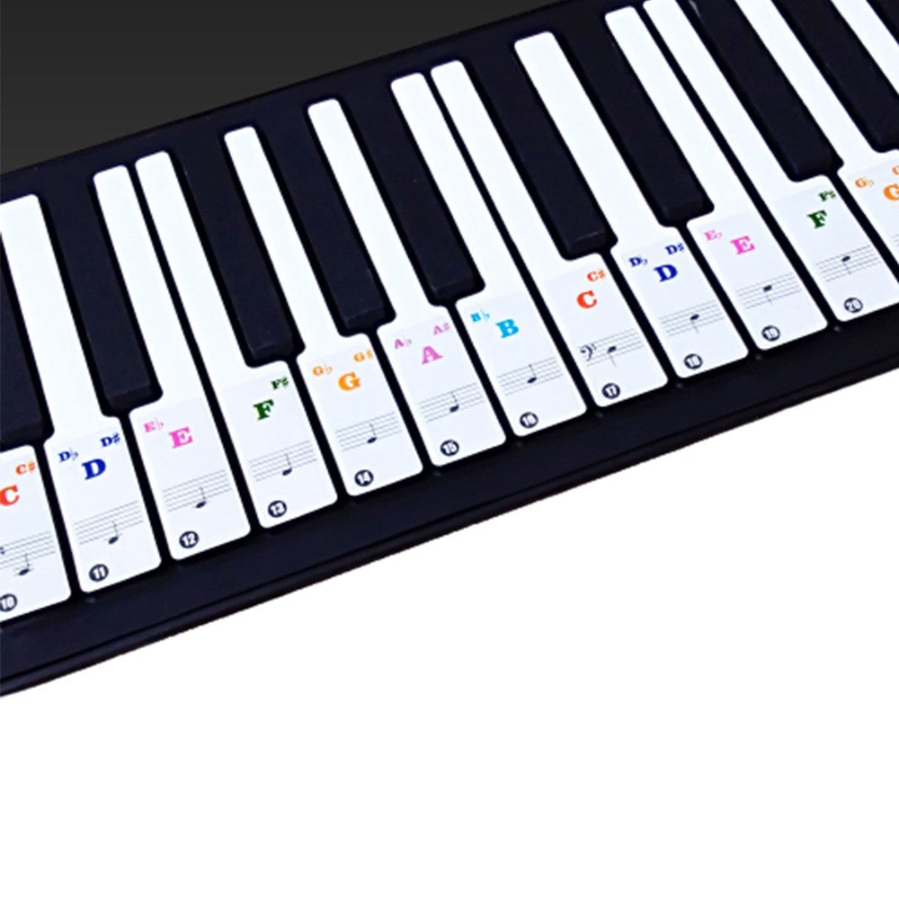 Piano Keys Stickers for 88 Key Piano