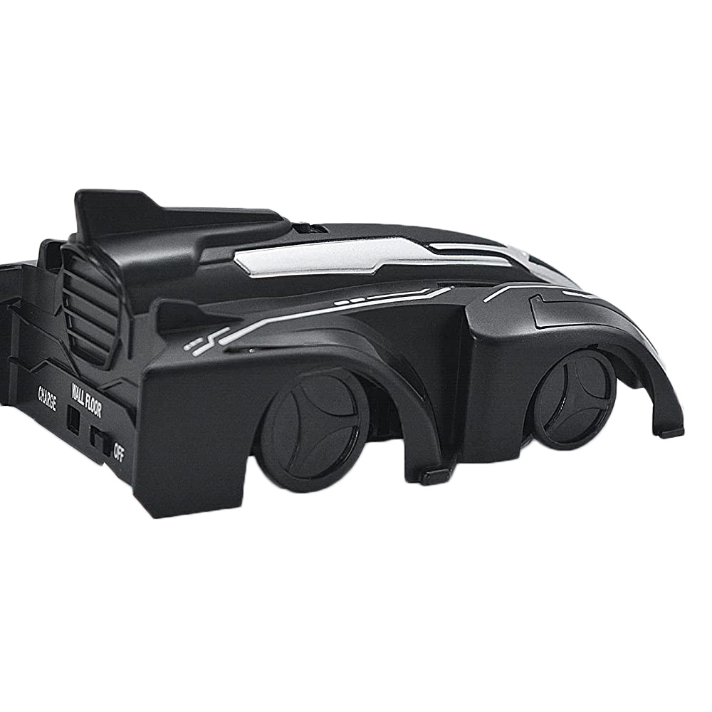Wall Climbing Remote Control Car 360 Degree Rotating Stunt Toy RC Car for Kids -Black