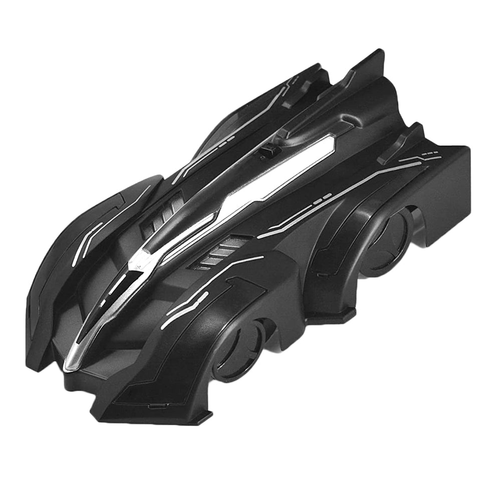Wall Climbing Remote Control Car 360 Degree Rotating Stunt Toy RC Car for Kids -Black