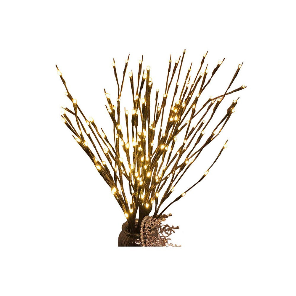 2pcs Branch?Floral?Lights 60?LED?Artificial Branches Tree?Lamp?for?Christmas Bedroom Home?Party?Decoration