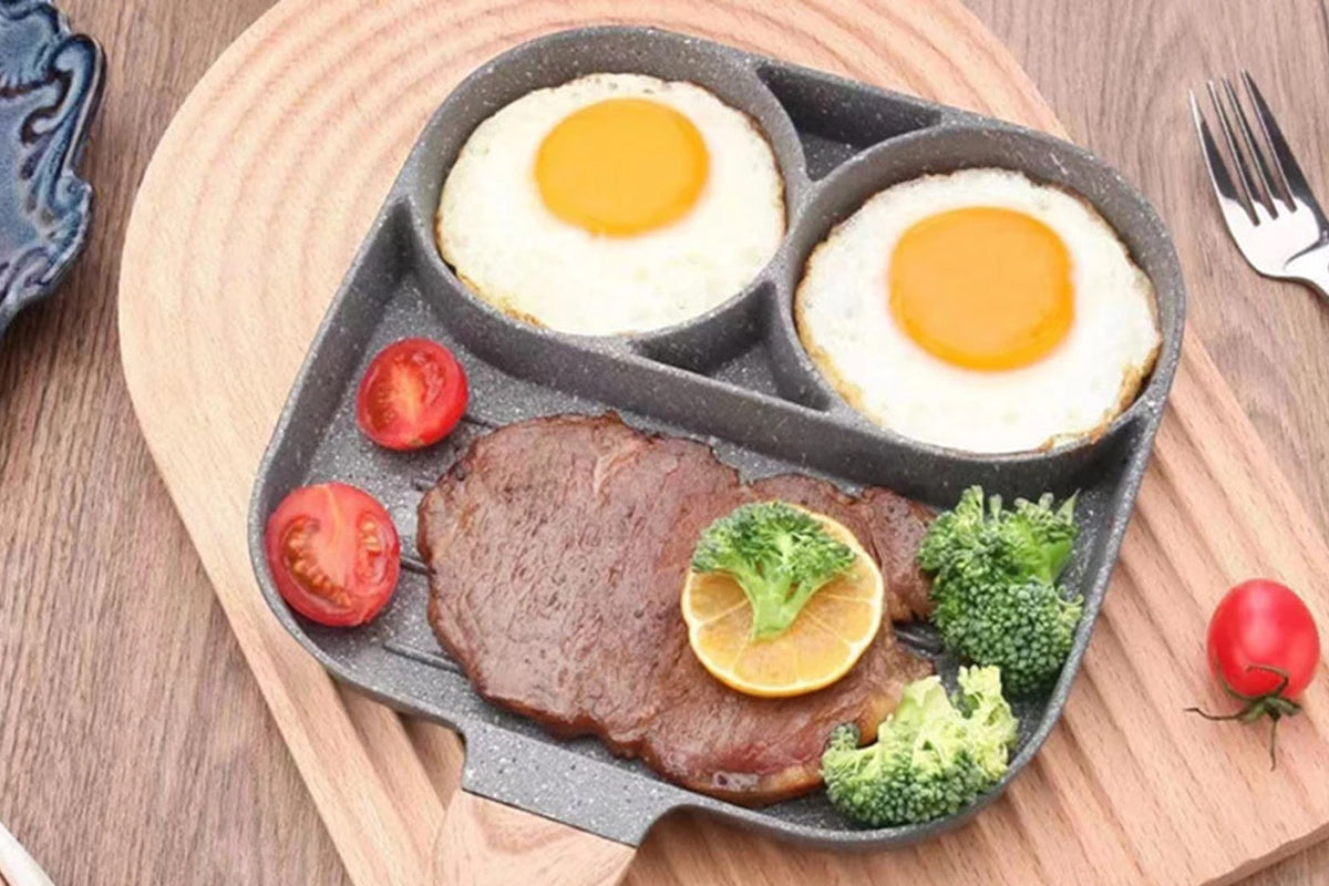 Frying Pan Fried Dumpling Pan Non-stick Omelette Pot-Style 2