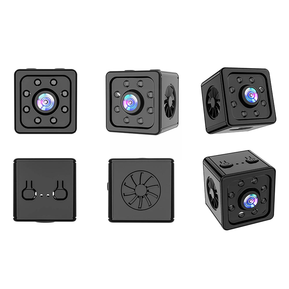 1080P HD Portable Wireless Mini Home Security Camera with Night Vision Motion Detection