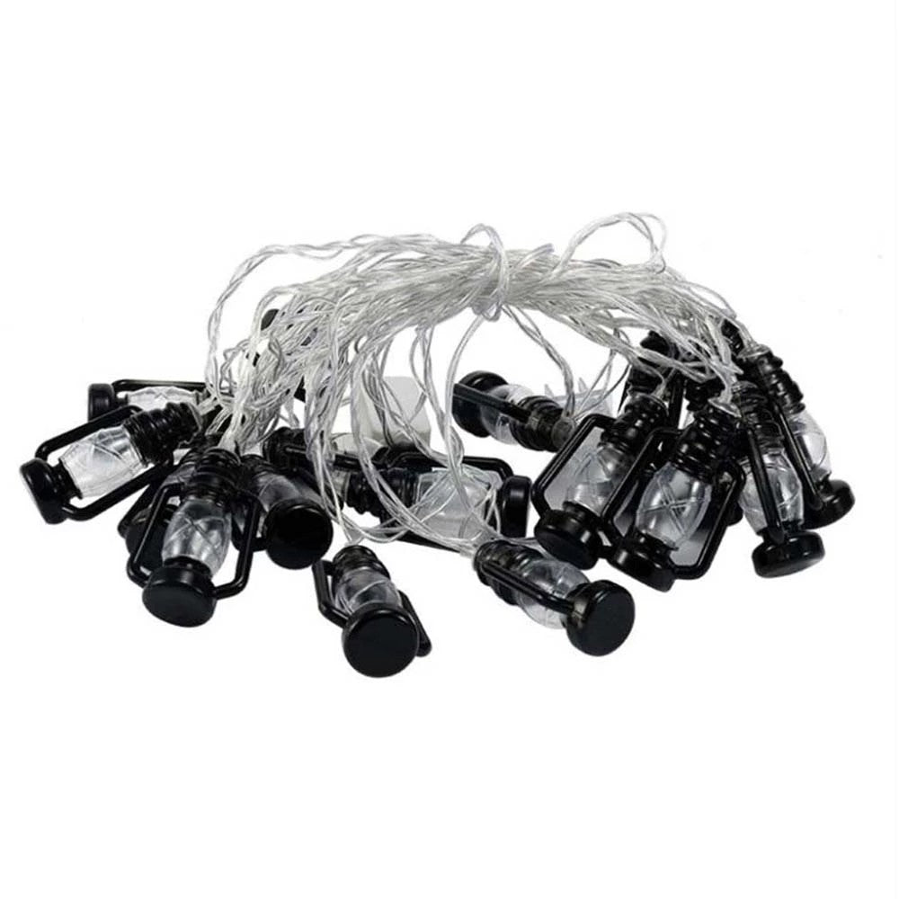 3M 20LED Retro Kerosene Lantern Fairy String Lights Battery Operated