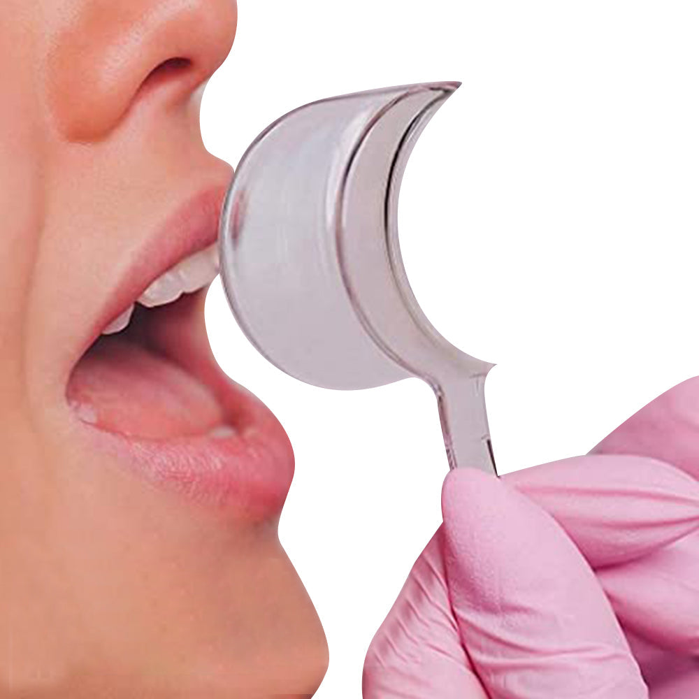 10 Pcs C-Shape Disposable Oral Lip Cheek Retractor