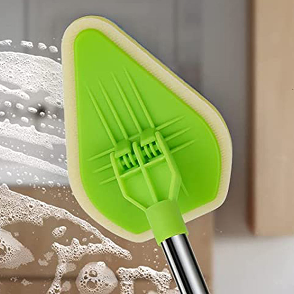 Extendable Long Handle Cleaning Brush Kit Tub Tile Scrubber Brush
