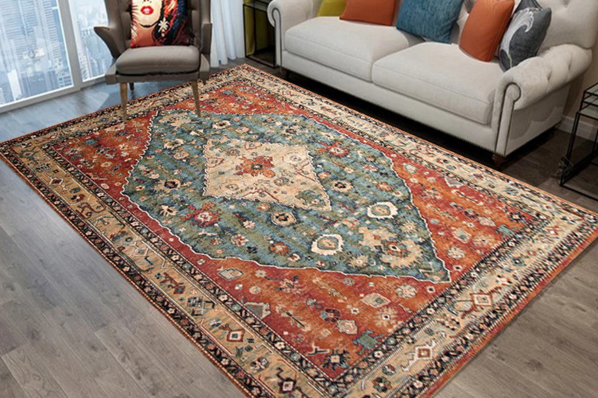 Office Chair living room Floor Mat Protector Contemporary Home decor-Style 1