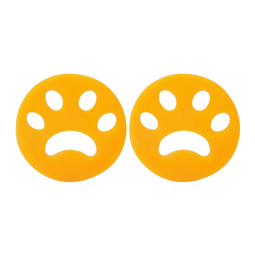 2 Piece Pet Hair Remover for Laundry - Orange