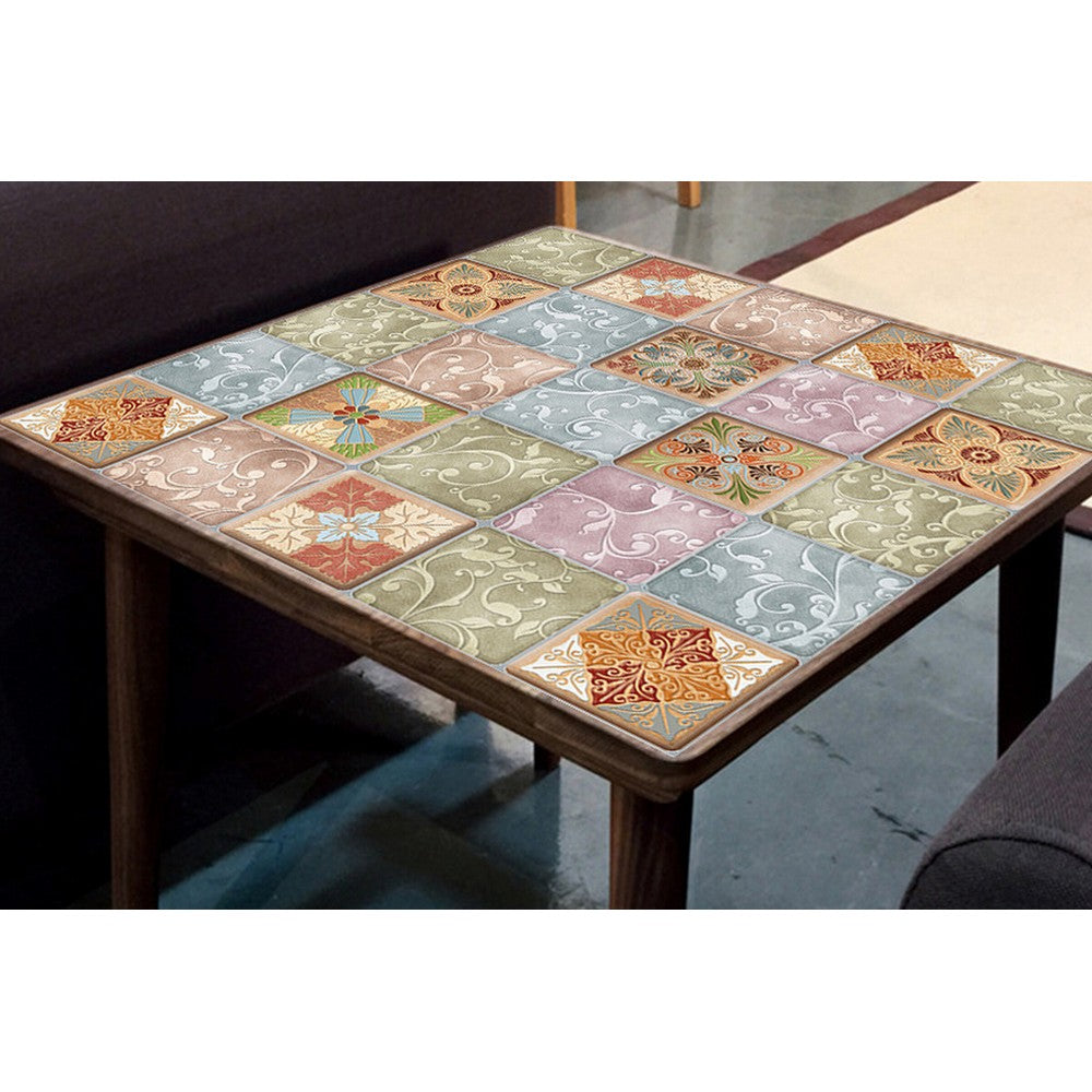 2Pcs Self-Adhesive Thickened Decor Tile Stickers