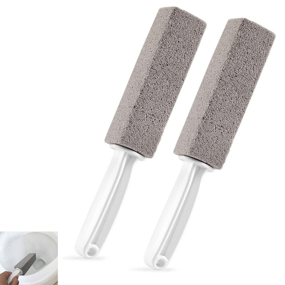 2pcs Pumice Stone Toilet Bowl Cleaner for Toilet Bowl Cleaning Brush Wand