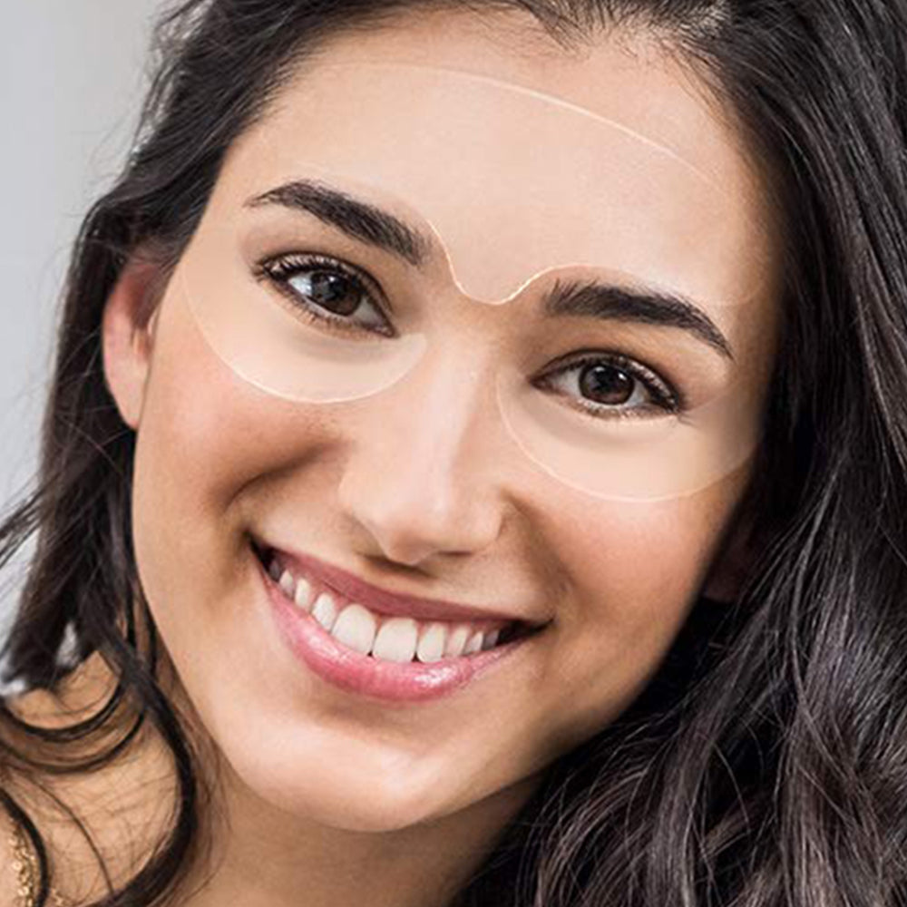 Set of 32Pcs Reusable Silicone Facial Anti-Wrinkle Pads Sleeping Mask Cover for Face Neck Eyes Chest