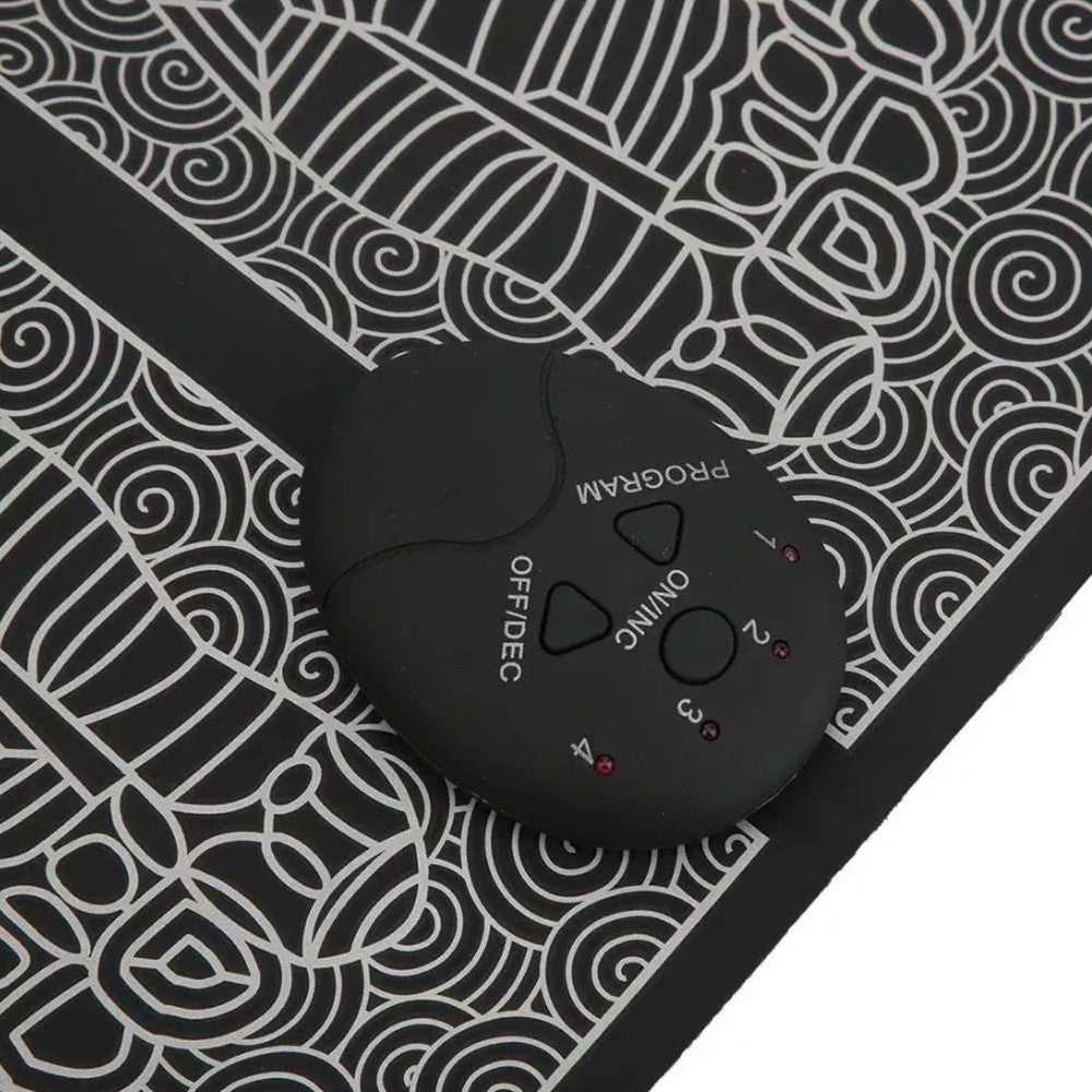 EMS Electric Stimulator Massage Foot Massager Mat Pad Leg Shaping