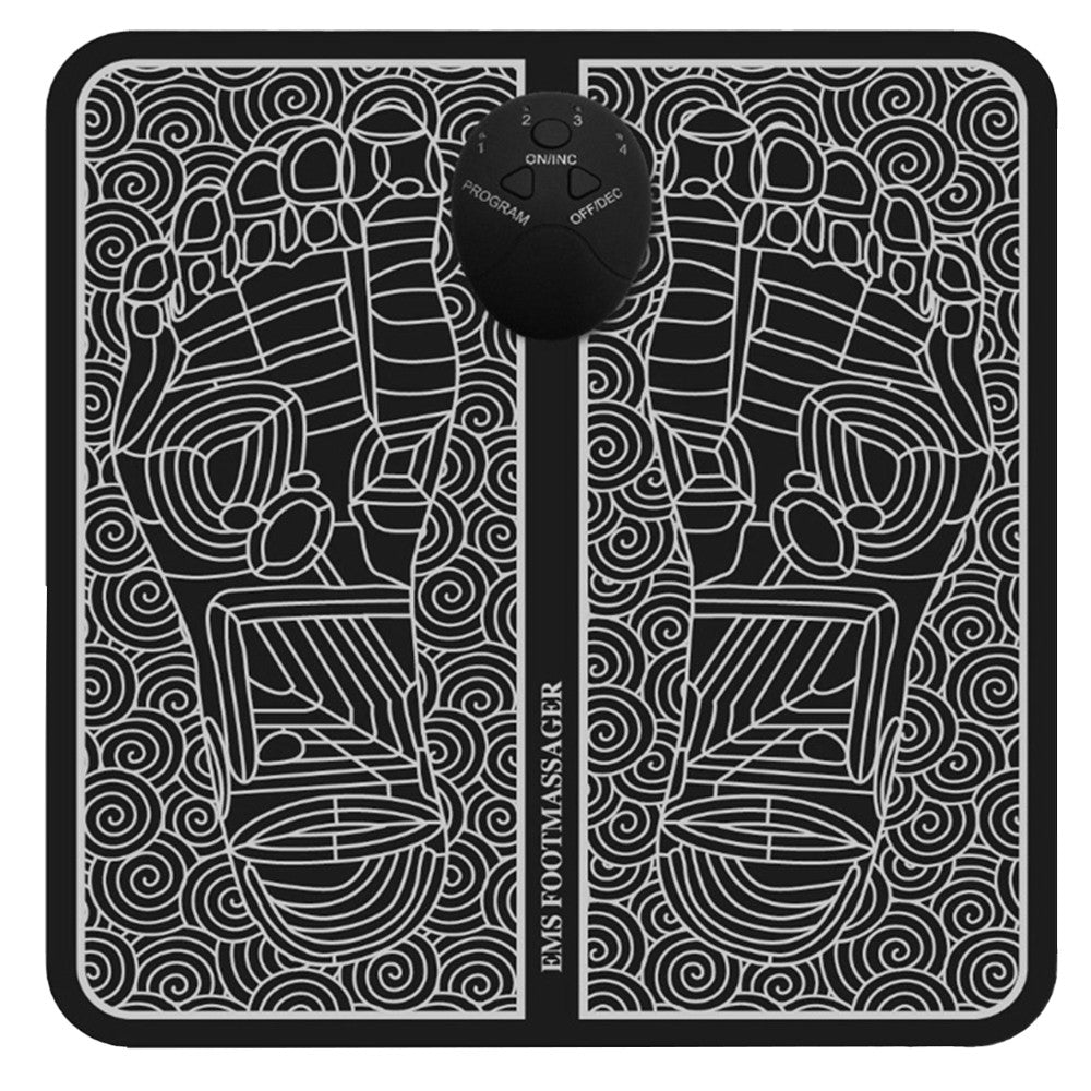 EMS Electric Stimulator Massage Foot Massager Mat Pad Leg Shaping