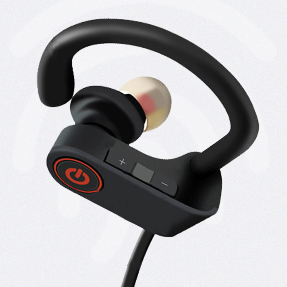 Wireless Headphones Wireless Earbuds 2pcs Bluetooth 5.0 Wireless Headphones Running Sports Ear Hanging Headphones -Black