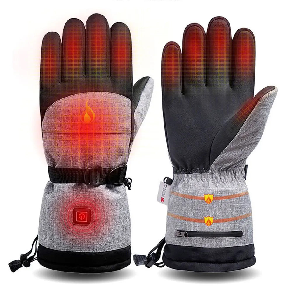 Pair of Heated Gloves for Men Women Winter Gloves Ski Gloves