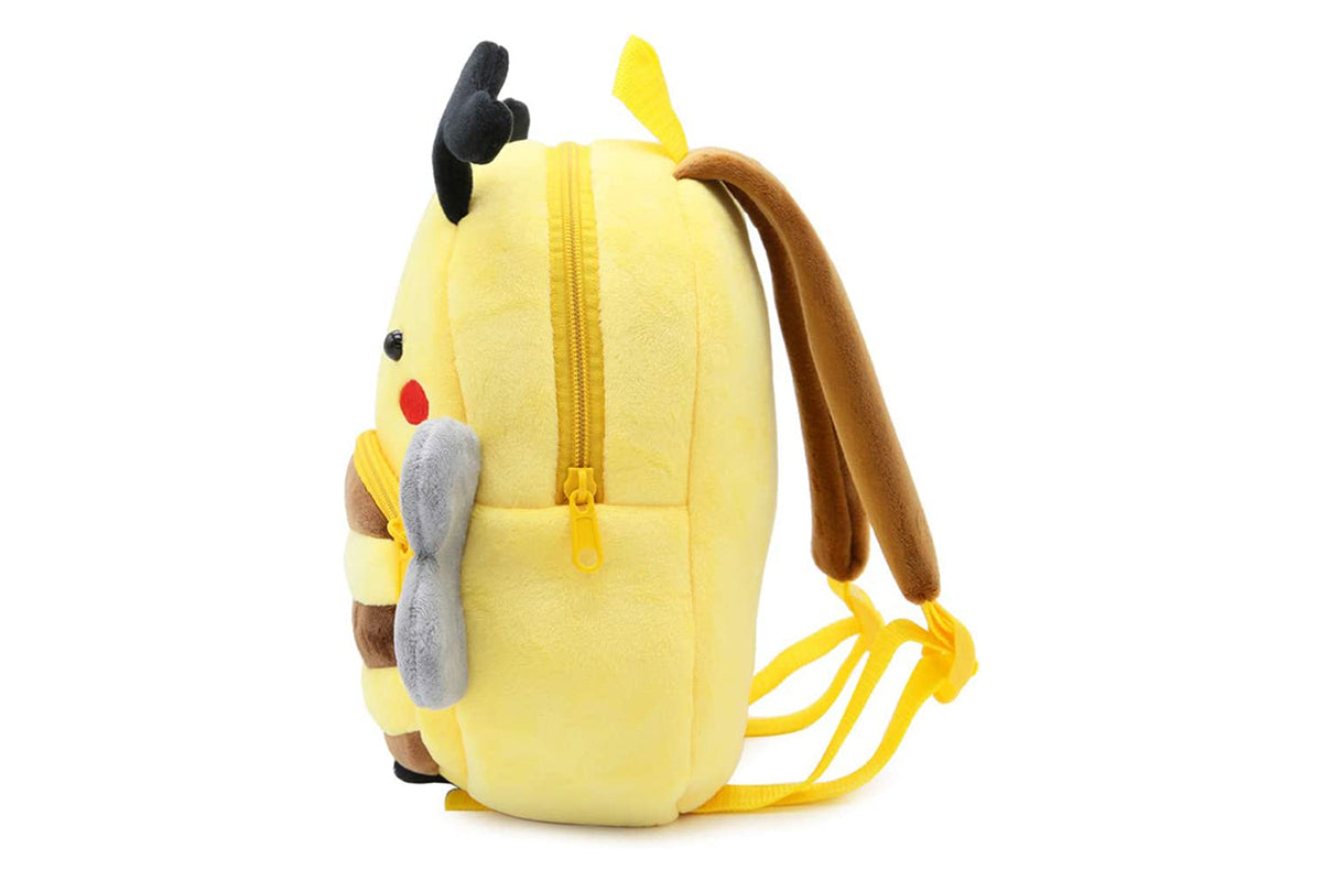 Cute Plush Little Girls Boys Animal Backpacks-Yellow