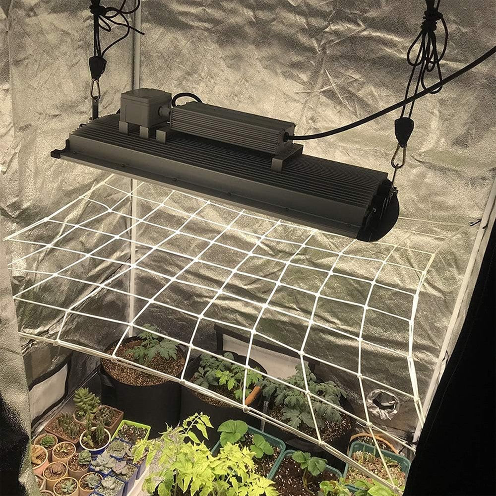 2Pcs Adjustable Heavy Duty Rope Hanger Ratchet Hanger for Gardening Grow Light Plant Fan Filter Tent