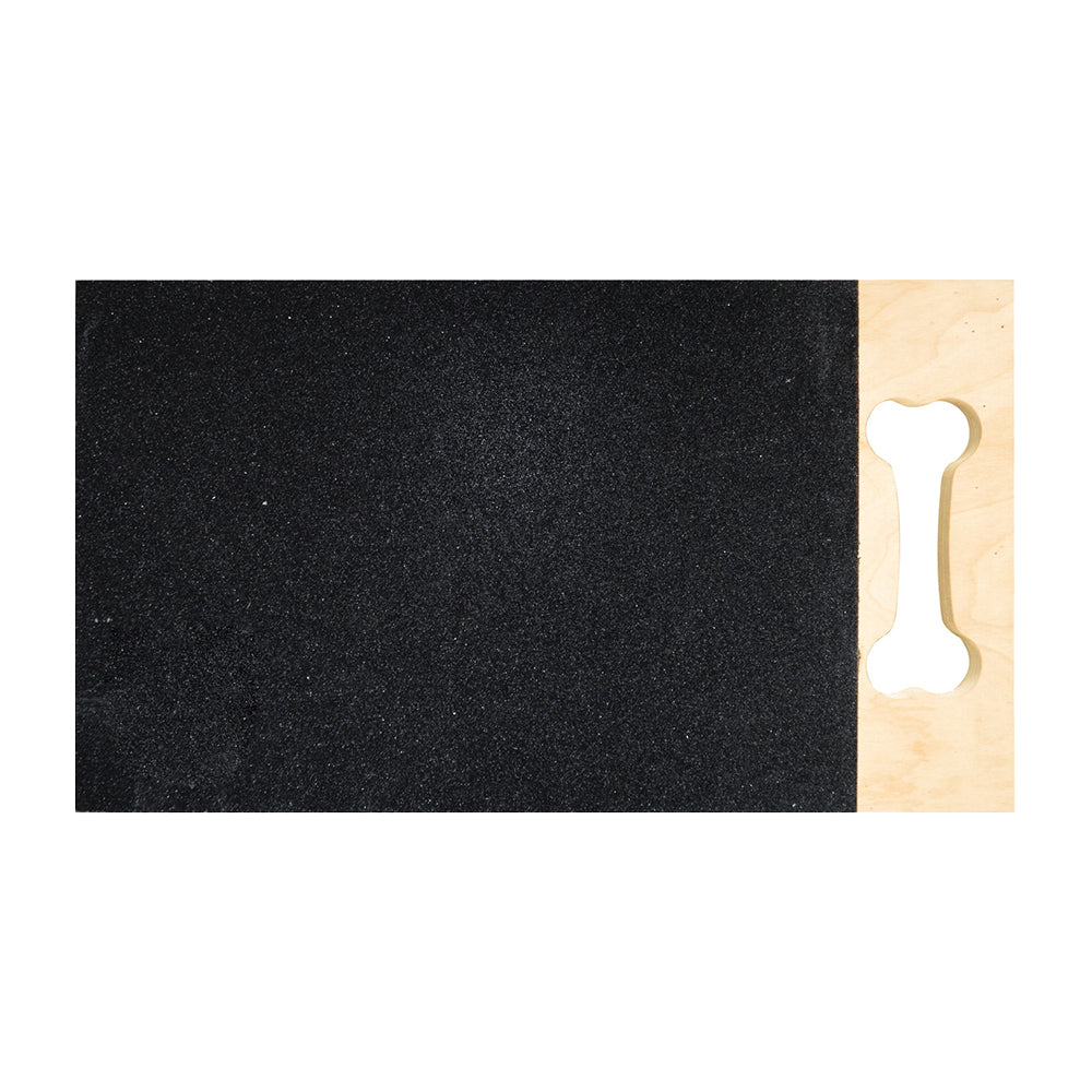 Wooden Dog Nail Scratch Board Pet Paw Nail File Pad Grinding Safety Nail Trimmer Trainer Black