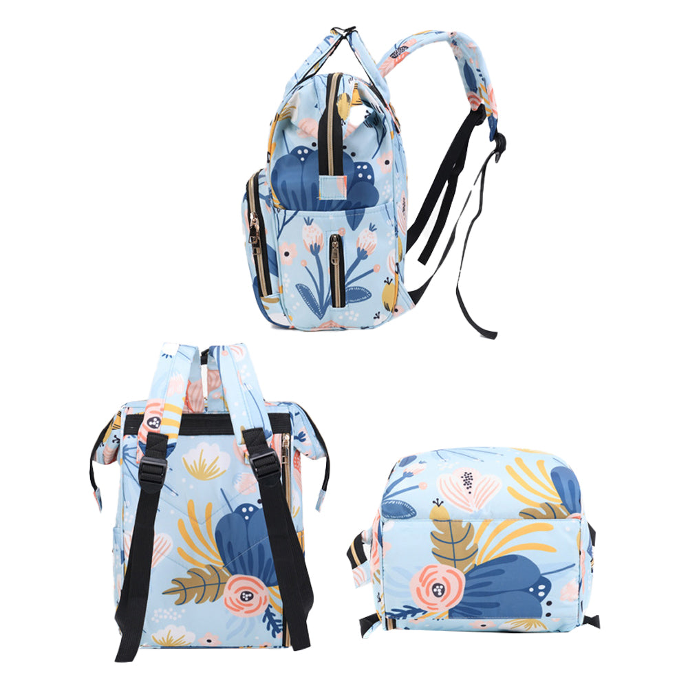 Multifunctional Mommy Bag Large Capacity Diaper Backpack Maternity Bag Multicolor