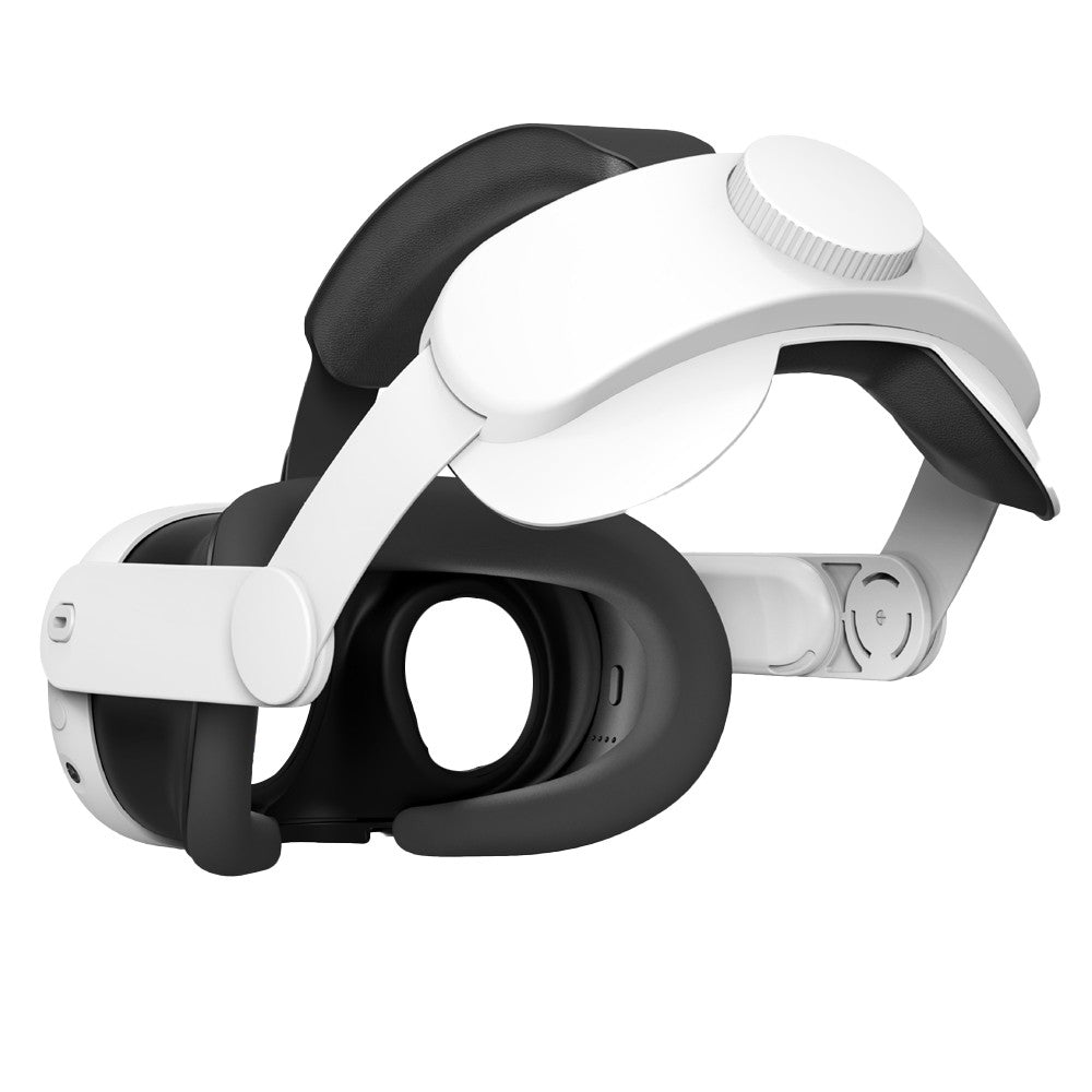 Adjustable VR Head Strap Replacement Accessories Compatible with Meta Quest 3 White