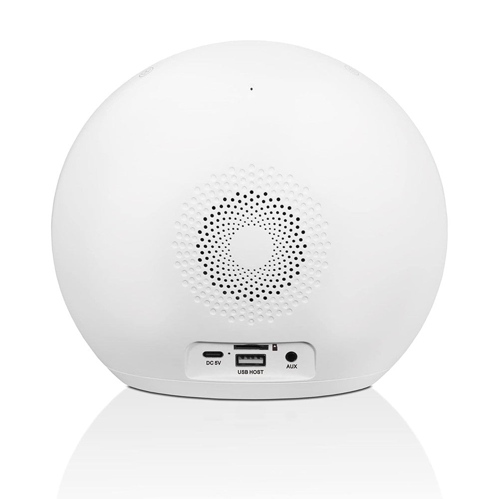 Touch Control RGB LED Wake Up Light with Bluetooth Speaker Digital Alarm Clock