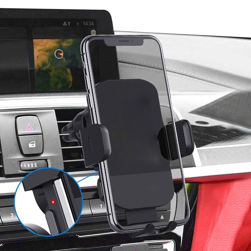 2-in-1 Wireless Car Charger Auto Clamping Phone Holder for Wireless Charging Phone