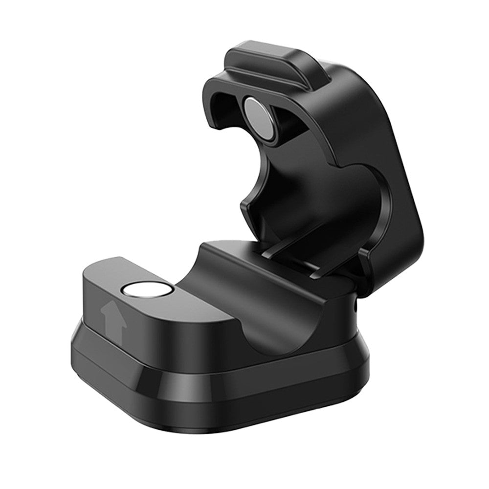 3Pcs Magnetic Cable Clips Self-Adhesive Cord Holder Under Desk Cable Management Wire Holder Black