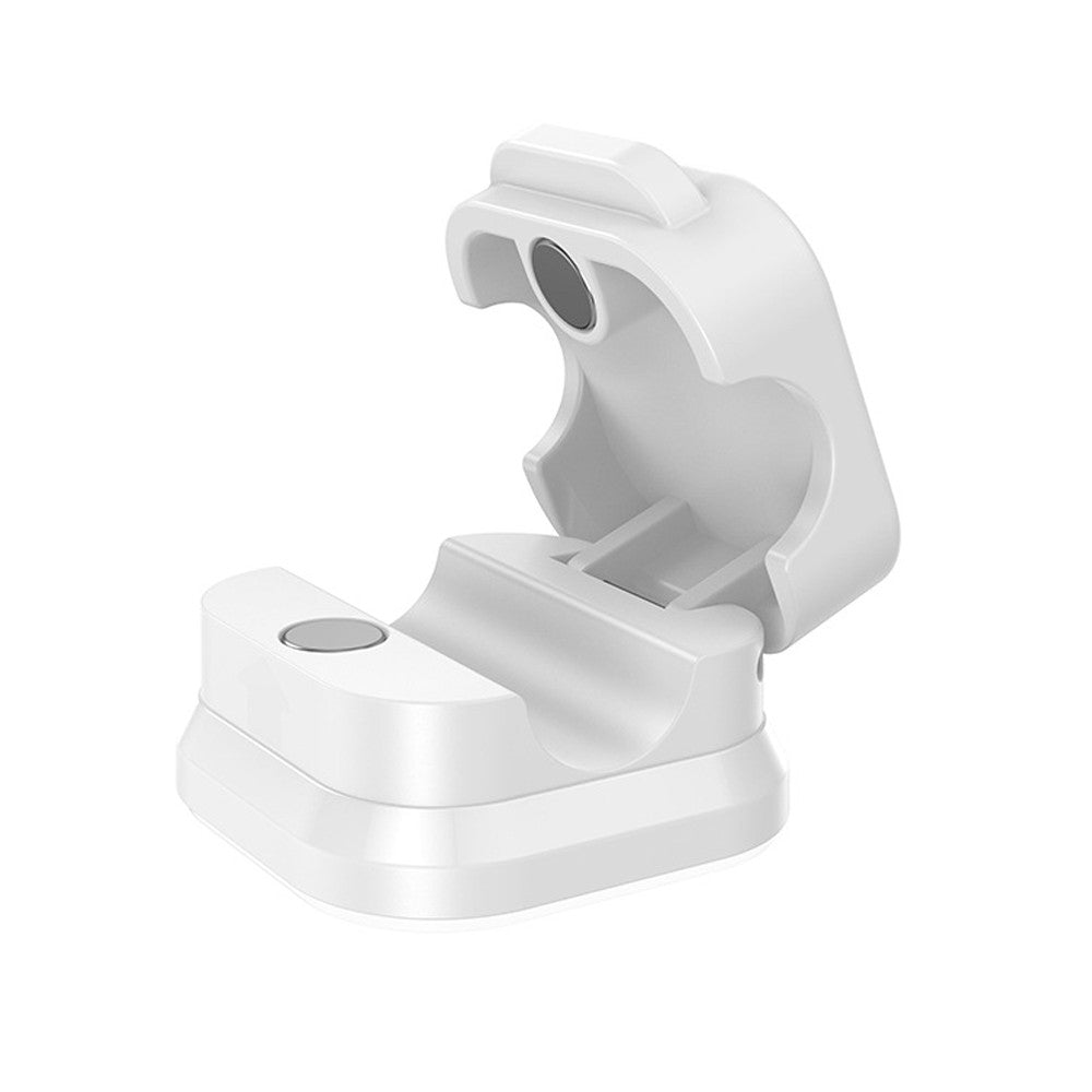 3Pcs Magnetic Cable Clips Self-Adhesive Cord Holder Under Desk Cable Management Wire Holder White
