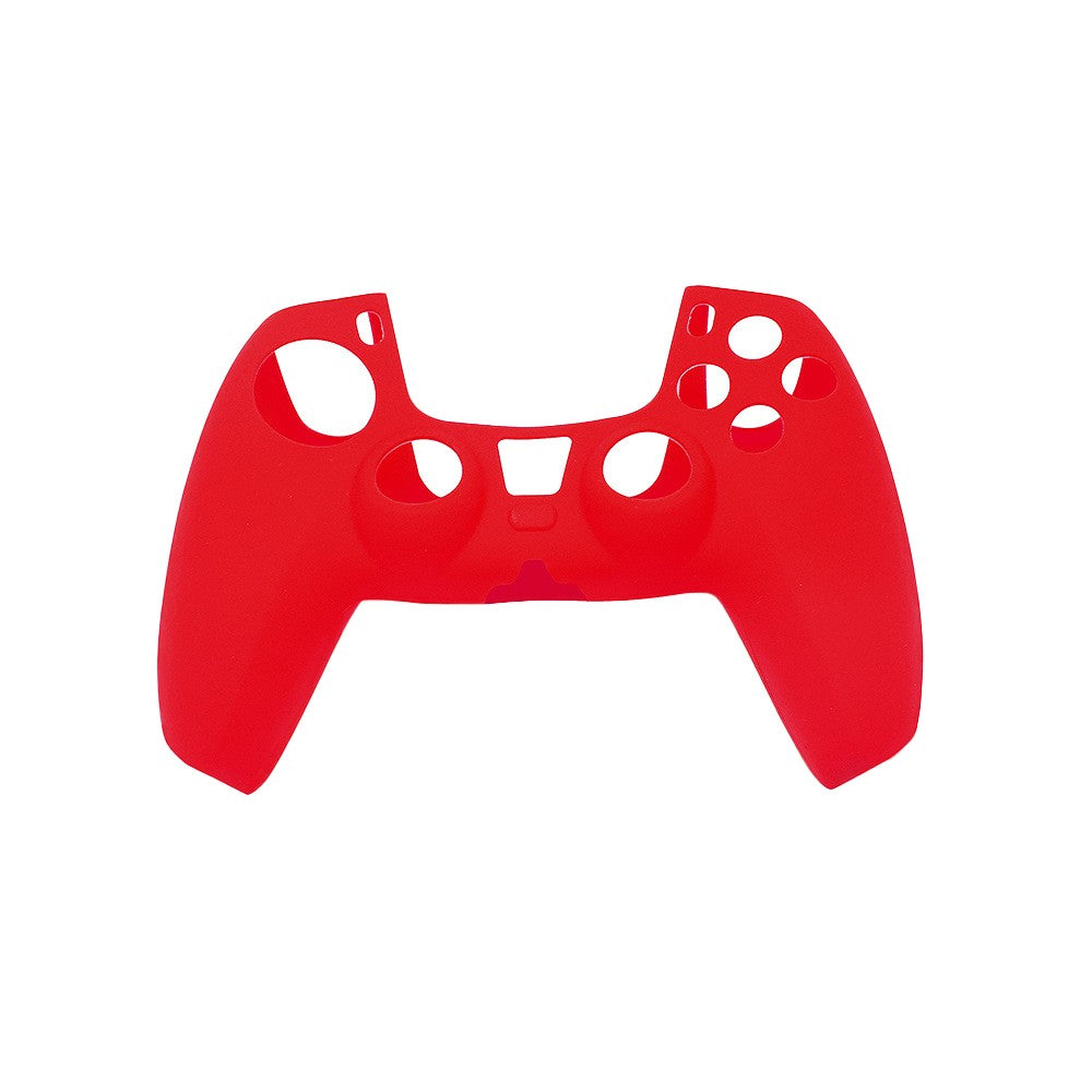 For SONY PlayStation PS5 Controller Protective Case Silicone Cover Case Red