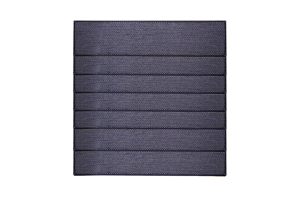 14 Piece Self Adhesive Stair Non-Slip Mat Carpet - Black