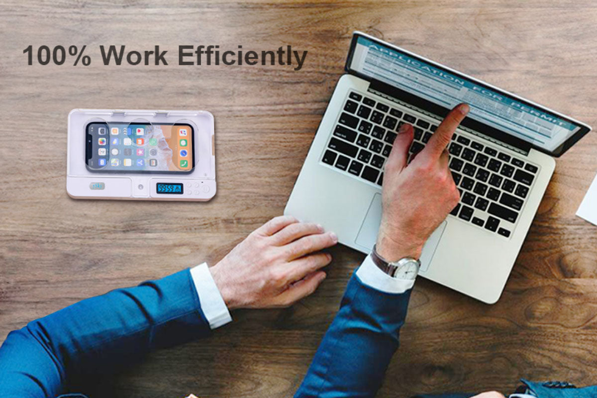 Portable Smart Auto Phone Timer Lock Box for iPhone and Android Phones Self-Control Timer Locker