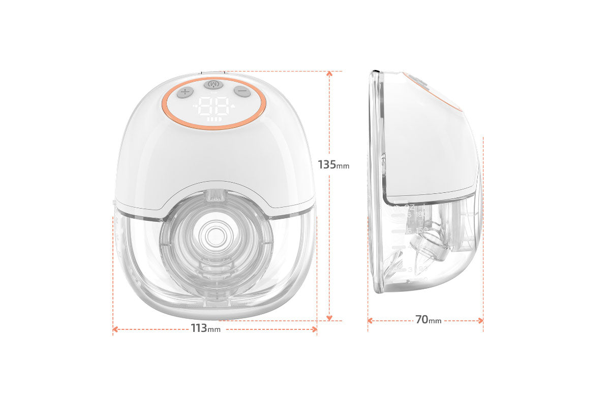 Electric Hands Free Breast Pump Portable and Low Noise for Feeding