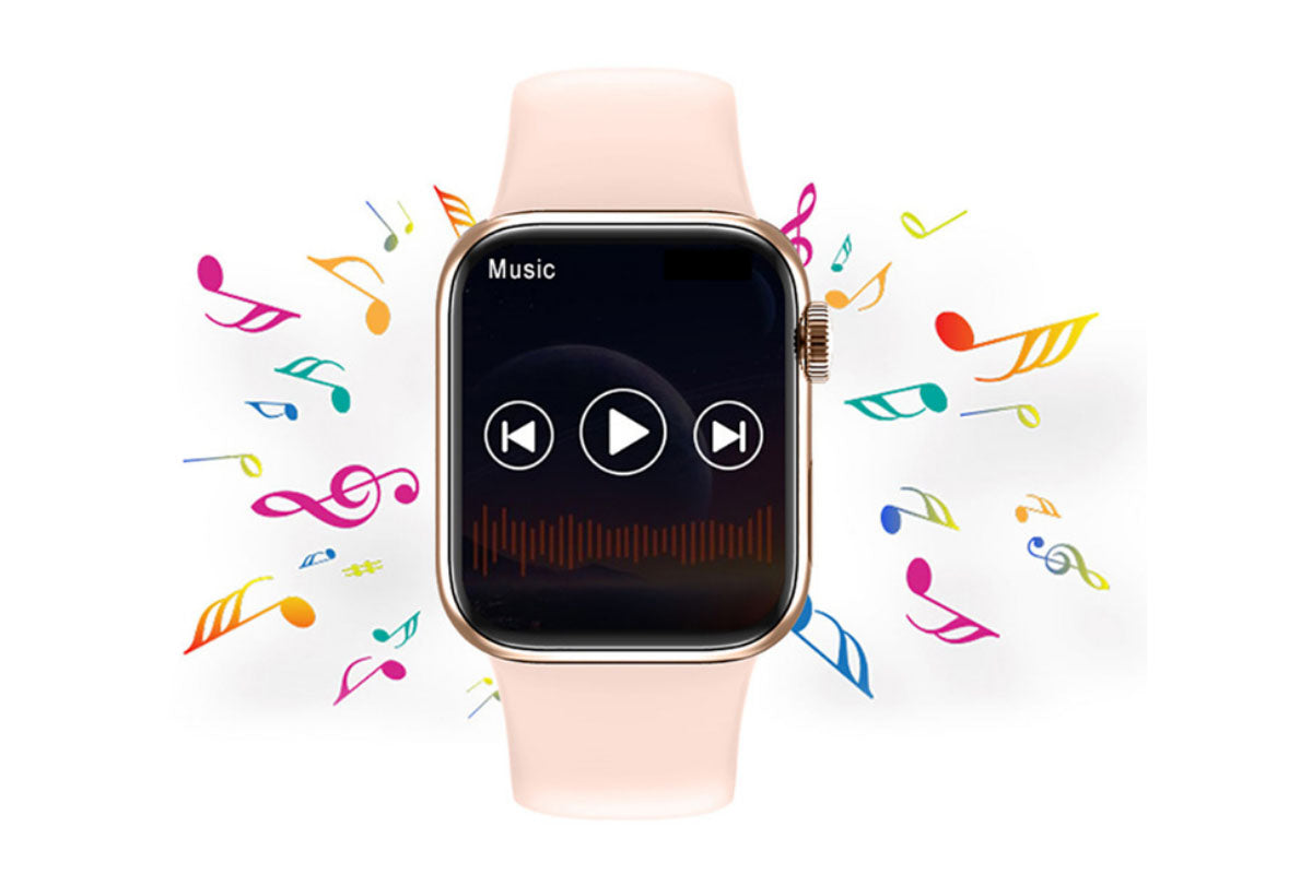 Sport Smart Watch Fitness Tracker Heart Rate Sleep Monitor Smartwatch-Pink